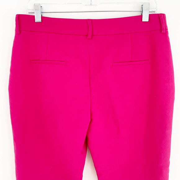 Zara Chino Fit Pink Trouser Dress Pants Pink 8 - Picture 10 of 10